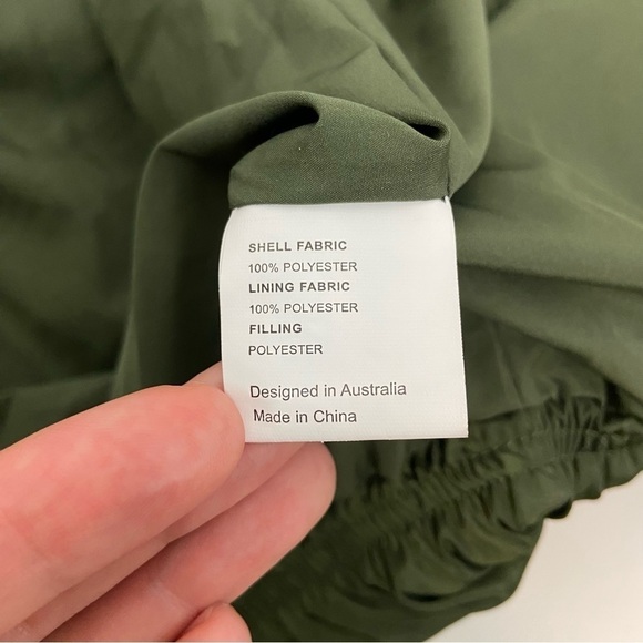 Toast Society Jupiter Puffer Jacket in Khaki Size S - Picture 14 of 16